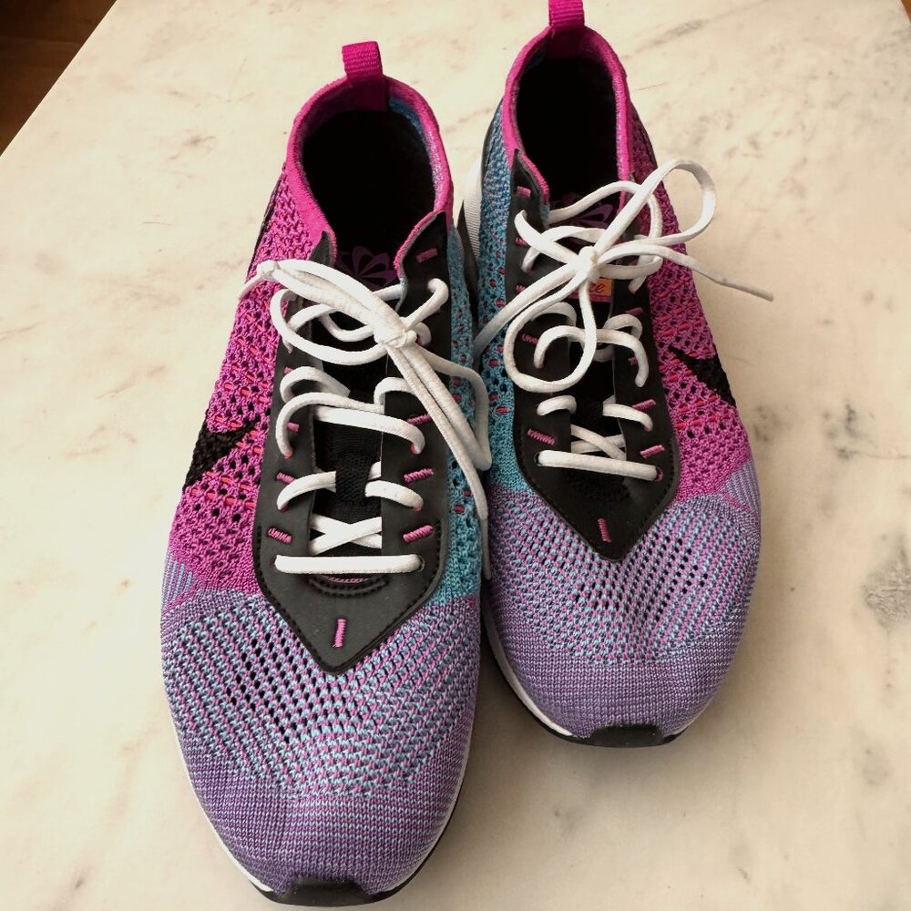 Nike Flyknit Racer Multicolor – Women's Size 7.5– Brand New (No Box)